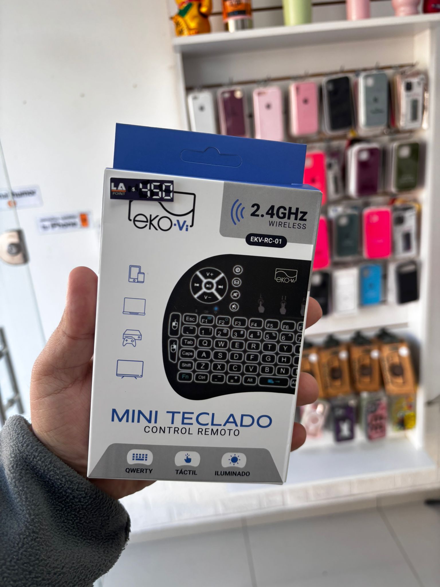 Mini control remoto universal
