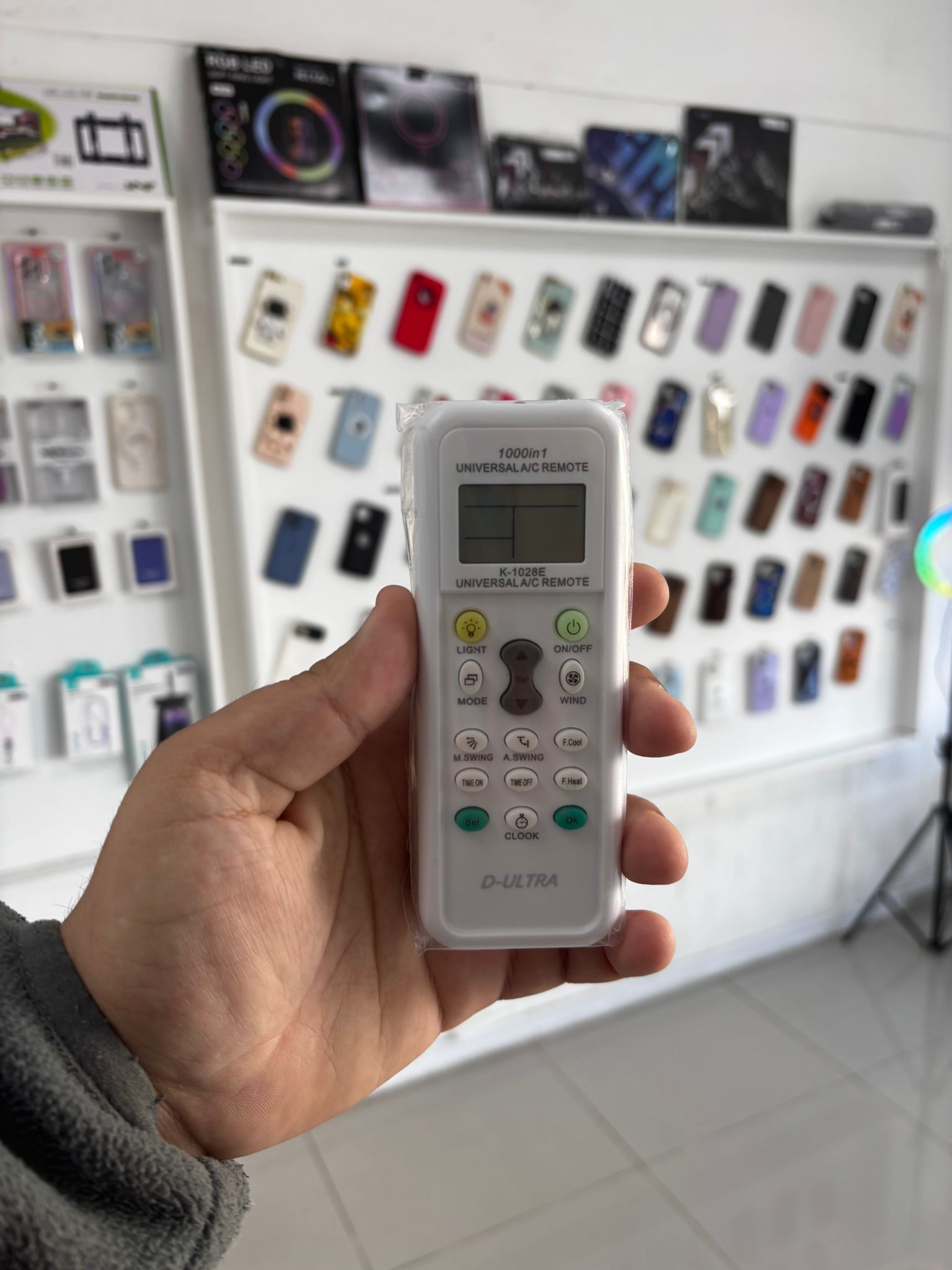 Control Remoto Universal para Aire Acondicionado K-1028E